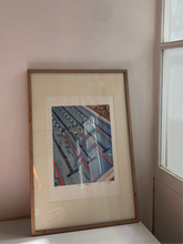 Cargar imagen en el visor de la galería, Piscina Escolar II, enmarcada 40x60 cm.