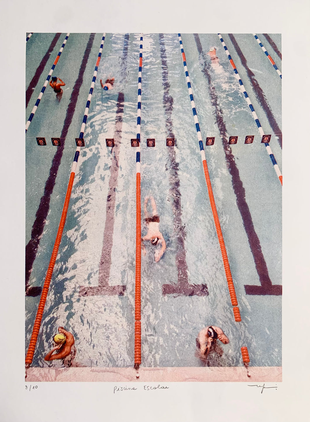 Piscina Escolar, 30x40 cm.