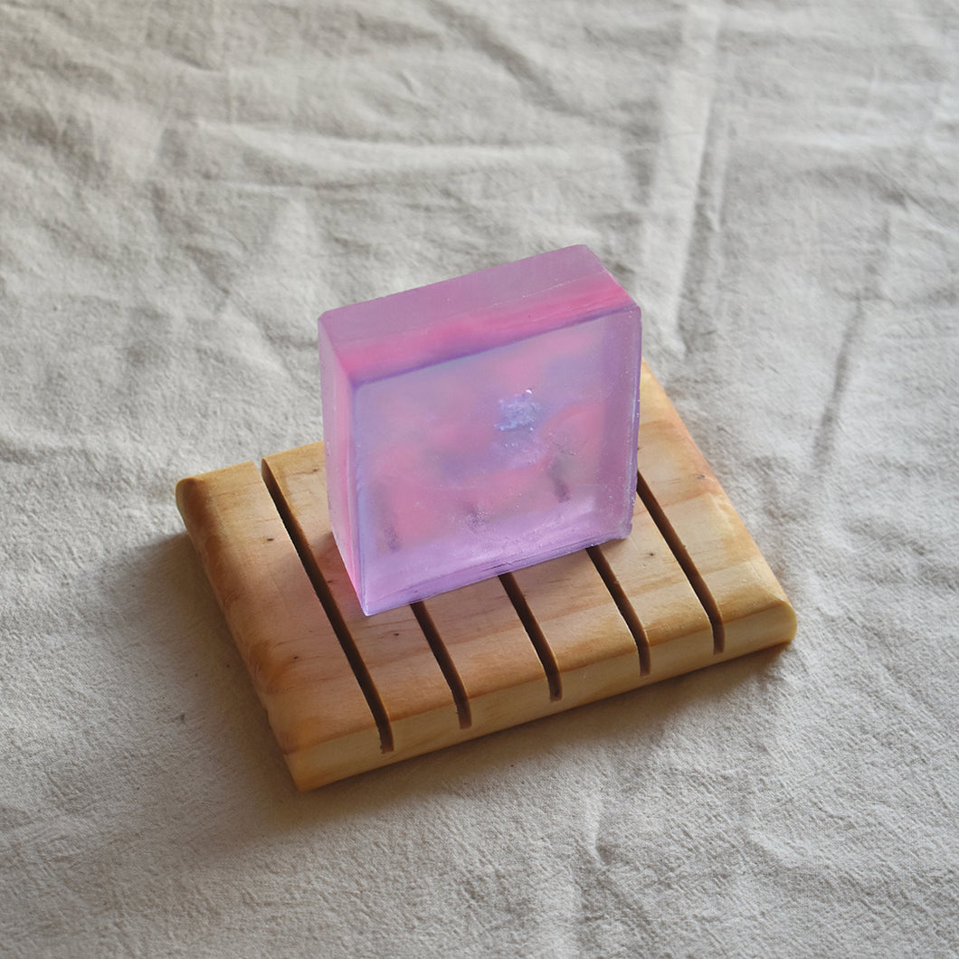 Jabonera de madera
